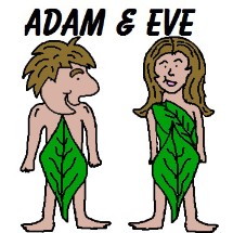 Adam and Eve Clipart