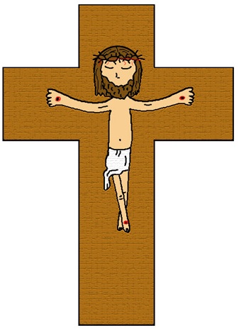 Easter Clipart Jesus died on cross clipart