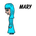 Mary Clipart Christmas Clipart Joesph and Baby Jesus in the manger