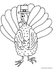 Pilgrim Turkey Clip Art Picture Image For Thanksgiving Bulletin Board