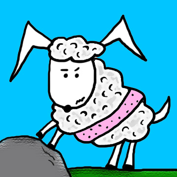 Shaved Sheep clipart