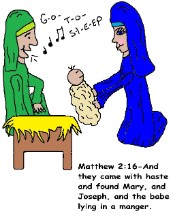 Mary and Joseph Baby Jesus Picture