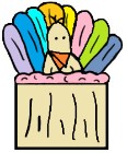 Thanksgiving Turkey Clipart- Turkey In Cupcake Clipart