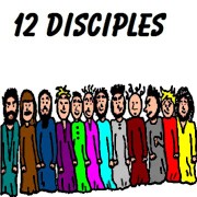 Twelve Disciples Clipart